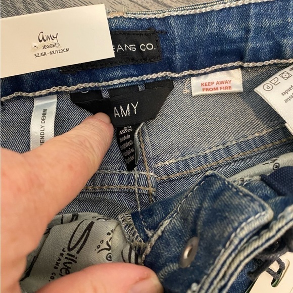 Silver Jeans Co. “Amy” Mid Rise Skinny Jeans - Picture 10 of 11